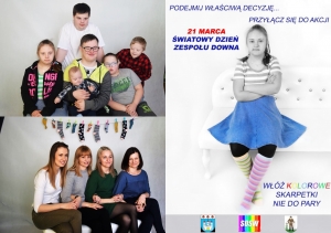 "Światowy Dzień Zespołu Downa” Zobacz program wydarzeń.