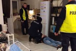 39-latek zatrzymany za czynną napaść na policjanta