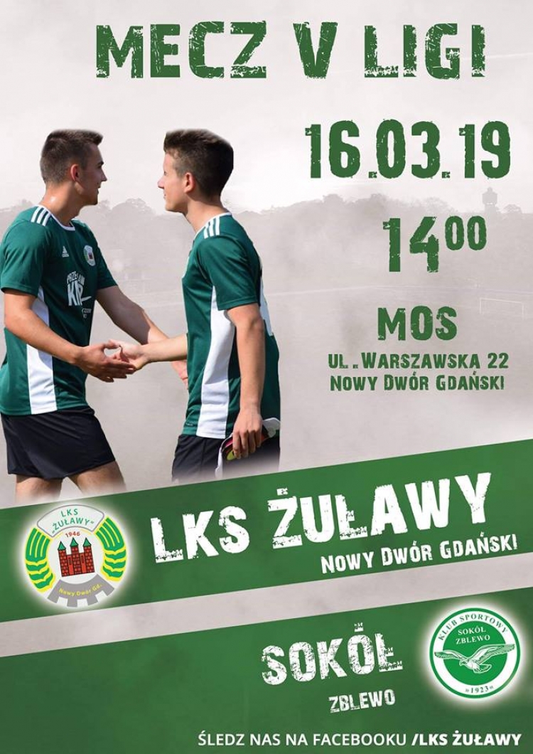 Pierwszy mecz ligowy w rundzie wiosennej sezonu 2018/2019 w sobotę.