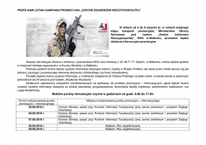 Przed nami letnia kampania promocyjna "Zostań żołnierzem Rzeczypospolitej"