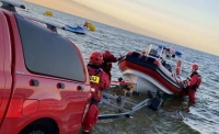 Akcja ratownicza w Jantarze. Chłopiec zaginął na plaży. 9-latka odnaleźli strażacy