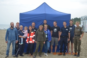 Kręci mnie bezpieczeństwo nad wodą na plaży w Krynicy Morskiej.