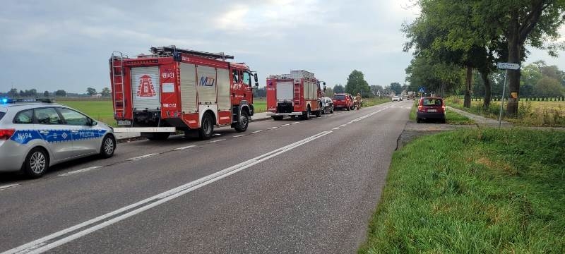 Powiat Nowodworski: Potrącenie w Cyganku - Kobieta trafiła do szpitala