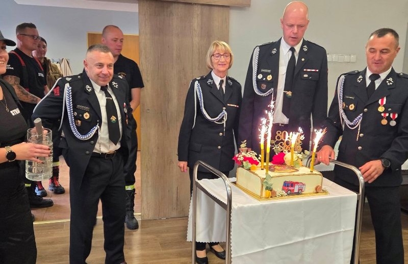 Jubileusz 80-lecia Ochotniczej Straży Pożarnej w Stegnie.