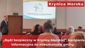 Krynica Morska rozpoczęła kampanię informacyjną dla mieszkańców. Nowe poradniki i materiały o bezpieczeństwie już dostępne