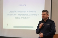 Debata społeczna z seniorami w Krynicy Morskiej