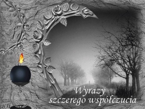 Gmina Stegna. Kondolencje i wyrazy współczucia