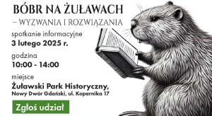 Zaproszenie na Żuławy - spotkanie - Bóbr na Żuławach - wyzwania i rozwiązania