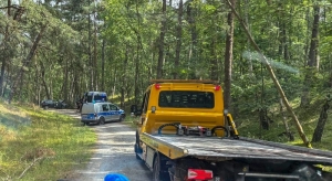 Mercedes na plaży, VW na ścieżce rowerowej, motorowerzysta uderzył w bok autobusu. Wszyscy byli pijani.