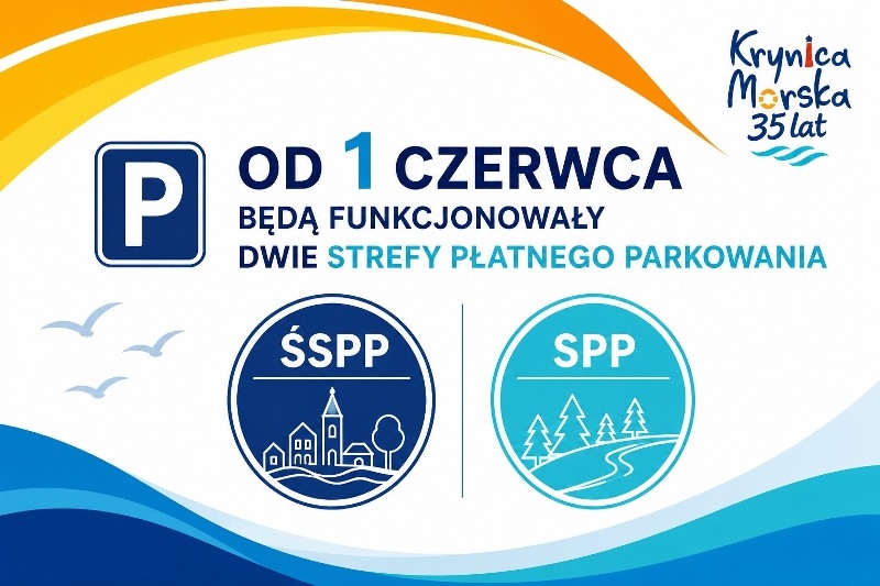 Krynica Morska: od 1 czerwca ruszają strefy płatnego parkowania 2026. Sprawdź ulice i nowe stawki
