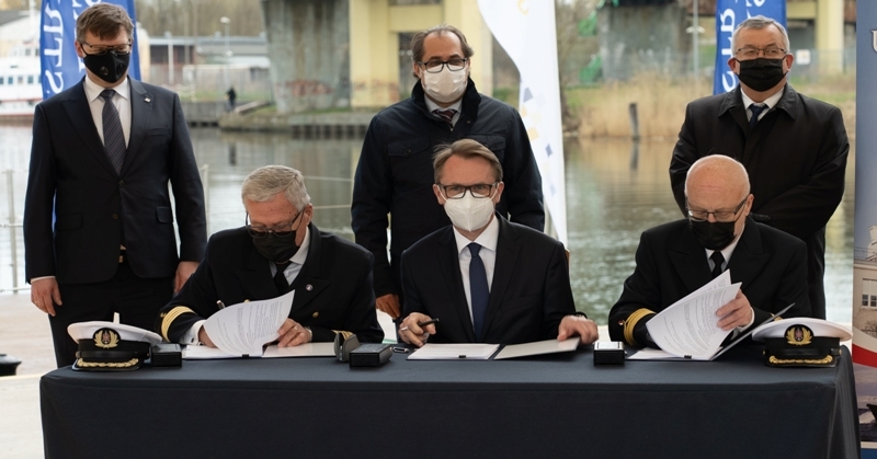 Umowa na wykonanie drugiej części drogi wodnej łączącej Zalew Wiślany z Zatoką Gdańską podpisana!