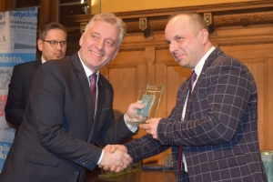 Łukasz Niedźwiecki Osobowością Roku 2017 w kategorii Kultura.