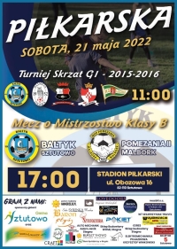 Garść piłki nożnej w sobotę na Obozowej 16 w Sztutowie!