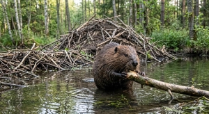 Spór o bobrze tamy na Pomorzu. Na Żuławach problem ma także wymiar bezpieczeństwa 