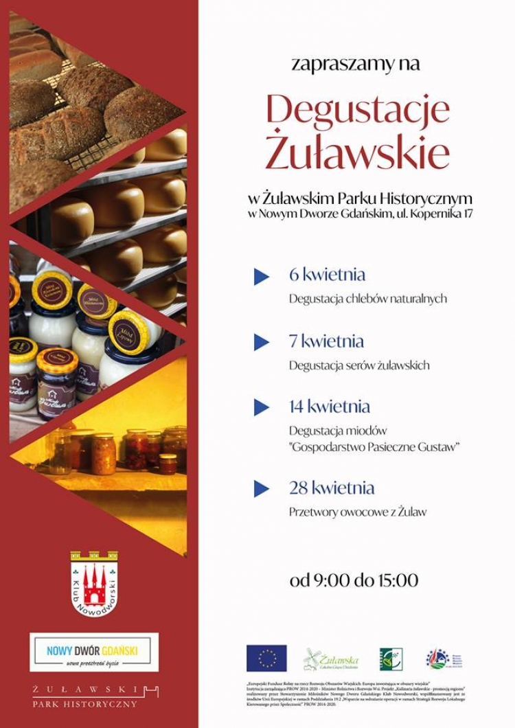 Nowy Dwór Gdański. Spróbuj smaków Żuław. Żuławski Park Historyczny zaprasza na ostatnią odsłonę żuławskich smaków.