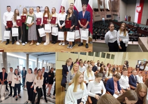 Uczniowie nowodworskiego liceum laureatami ogólnopolskiego konkursu "Problemy Prawa? Prosta Sprawa!"