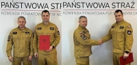 Nowy Dowódca Jednostki Ratowniczo - Gaśniczej PSP w Nowym Dworze Gdańskim