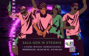 Stegna.  Zaproszenie na dyskotekę w „Stodole"!