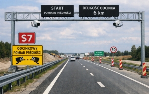 Nowe kamery na S7 koło Nowego Dworu Gdańskiego. Kierowcy będą pod stałą kontrolą