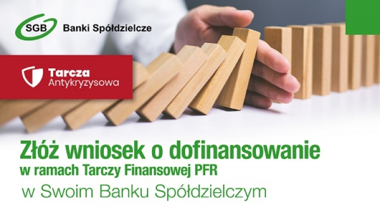 Żuławski Bank Spółdzielczy obsłuży  Tarczę Finansową dla przedsiębiorców!