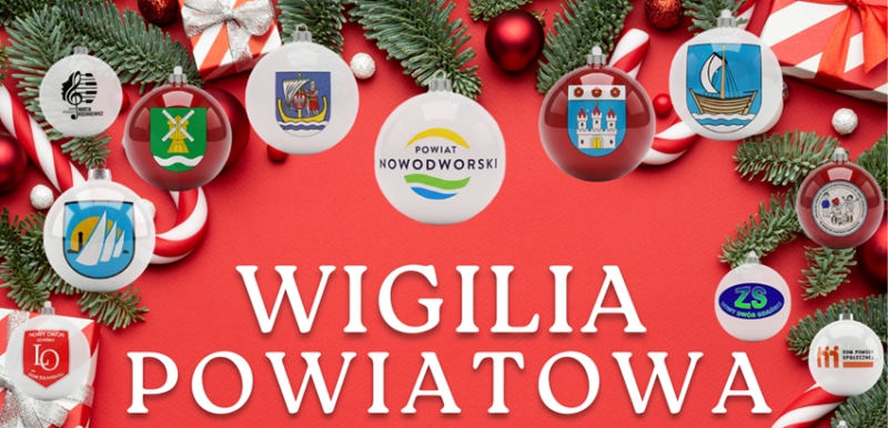 Nowy Dwór Gdański. Zaproszenie na Wigilijne spotkanie powiatowe