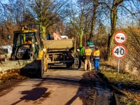 Trwa przebudowa drogi powiatowej nr 2341G w miejscowości Stawiec.
