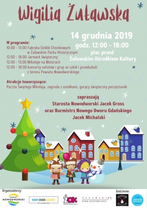 Wigilia Żuławska. Świąteczny klimat w mieście.