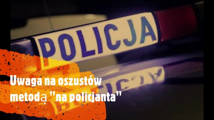 Nowy Dwór Gdański. Uwaga na oszustów podających się za policjantów