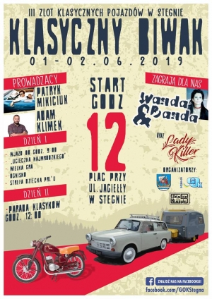 III Zlot Klasycznych Pojazdów. "Klasyczny biwak" w Stegnie