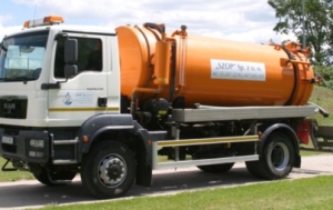 Spółka "Szop" realizuje usługi asenizacyjne także na terenie Gminy Nowy Staw