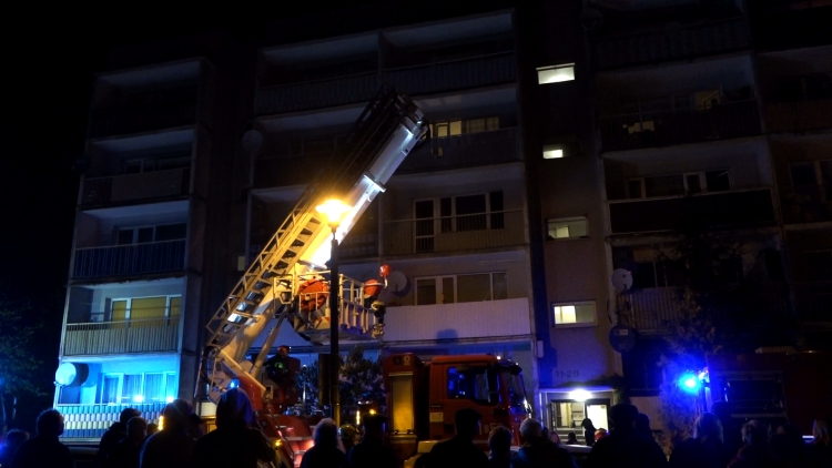 Pożar w bloku mieszkalnym na Morskiej. Ewakuowano ludzi. Nowy Dwór Gdański – 7.05.2019