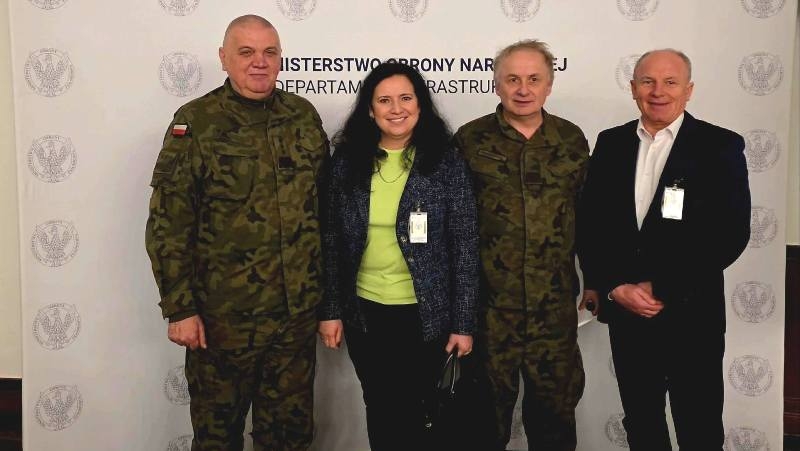 Spotkanie w MON z udziałem władz powiatu nowodworskiego