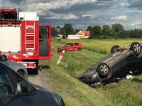 Wypadek w Solnicy na siódemce. 2 osoby trafiły do szpitala - 03.07.2017