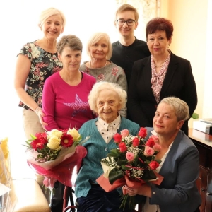 Jubileusz setnych urodzin mieszkanki Gminy Stegna.
