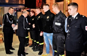 Spotkanie wigilijne w remizie OSP Nowy Dwór Gdański.