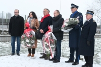 Nowy Dwór Gdański. Uroczystość upamiętnienia tragicznej śmierci czołgistów nad Linawą