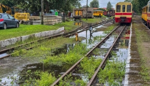 Żuławska Kolej Dojazdowa wstrzymuje kursy do odwołania – powodem szkody po ulewach