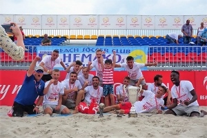 Hemako Sztutowo Mistrzem Polski w Beach Soccer 2019.