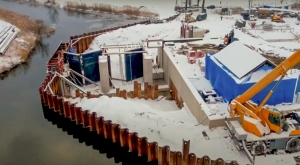 Roboty nad Tugą idą pełną parą. Wrota sztormowe są gotowe w ponad 70%