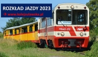 Żuławska Kolej Dojazdowa. Szczegółowy rozkład jazdy pociągów na 2023 rok