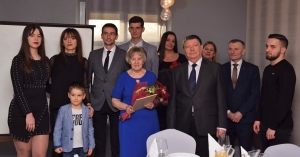 Jadwiga i Eugeniusz Charlińscy Złote Gody