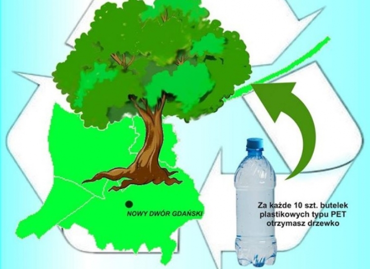 Powiat Nowodworski. Akcja drzewko za butelkę w najbliższą sobotę.