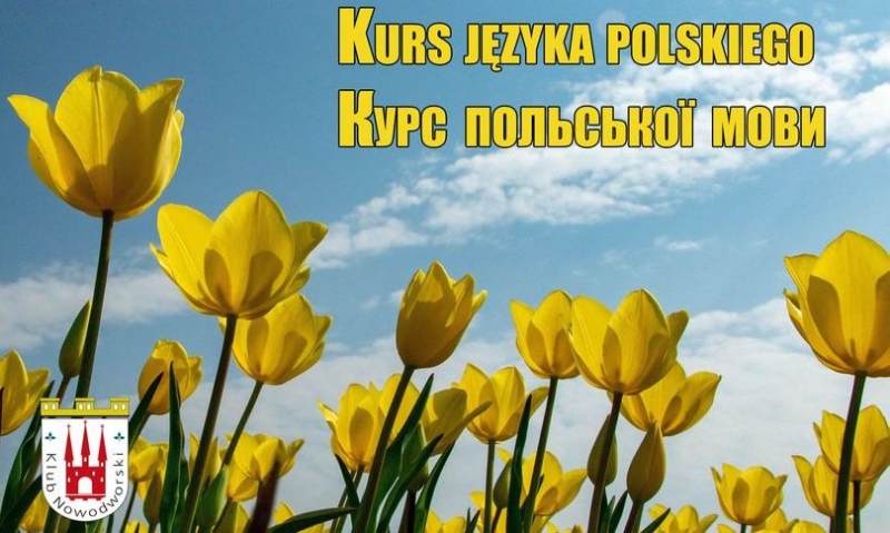 Żuławski Park Historyczny zaprasza na kurs języka polskiego dla osób dorosłych z Ukrainy.