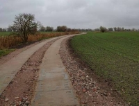 Odbiór robót – droga w m. Płonina