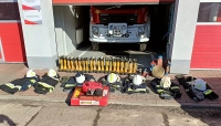 Strażacy z powiatu nowodworskiego przekazali sprzęt na Ukrainę