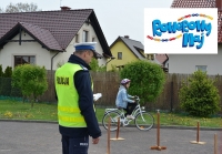 Nowy Dwór Gdański. Trwa kampania społeczna „Rowerowy maj 2019" - Policja apeluje o ostrożność.