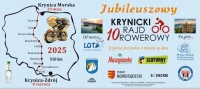 Jubileuszowy 10.Krynicki Rajd Rowerowy- od Bałtyku po Karpaty! 29 maja - 8 czerwca 2025 r.