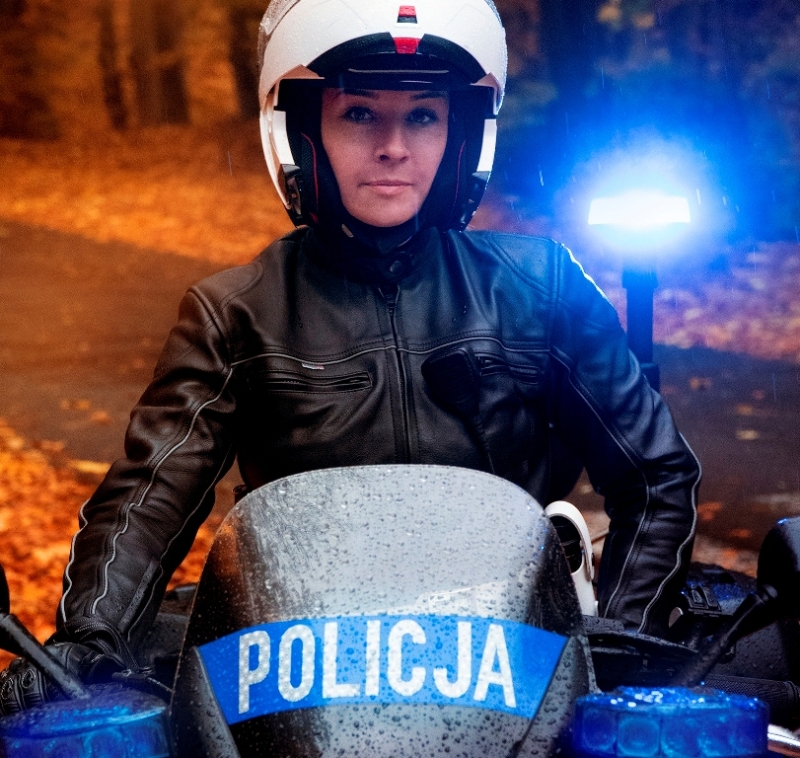 Nowodworska policjantka połączyła pasję ze służbą.