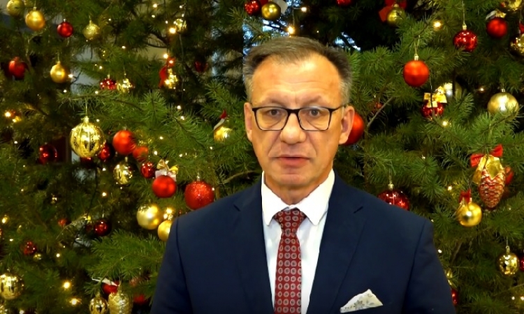 Życzenia Świąteczne Starosta Nowodworski Jacek Gross
