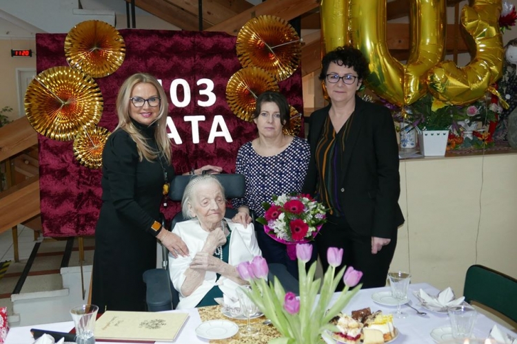 Stegna. 103 urodziny pani Joanny obchodzono w Morsie.